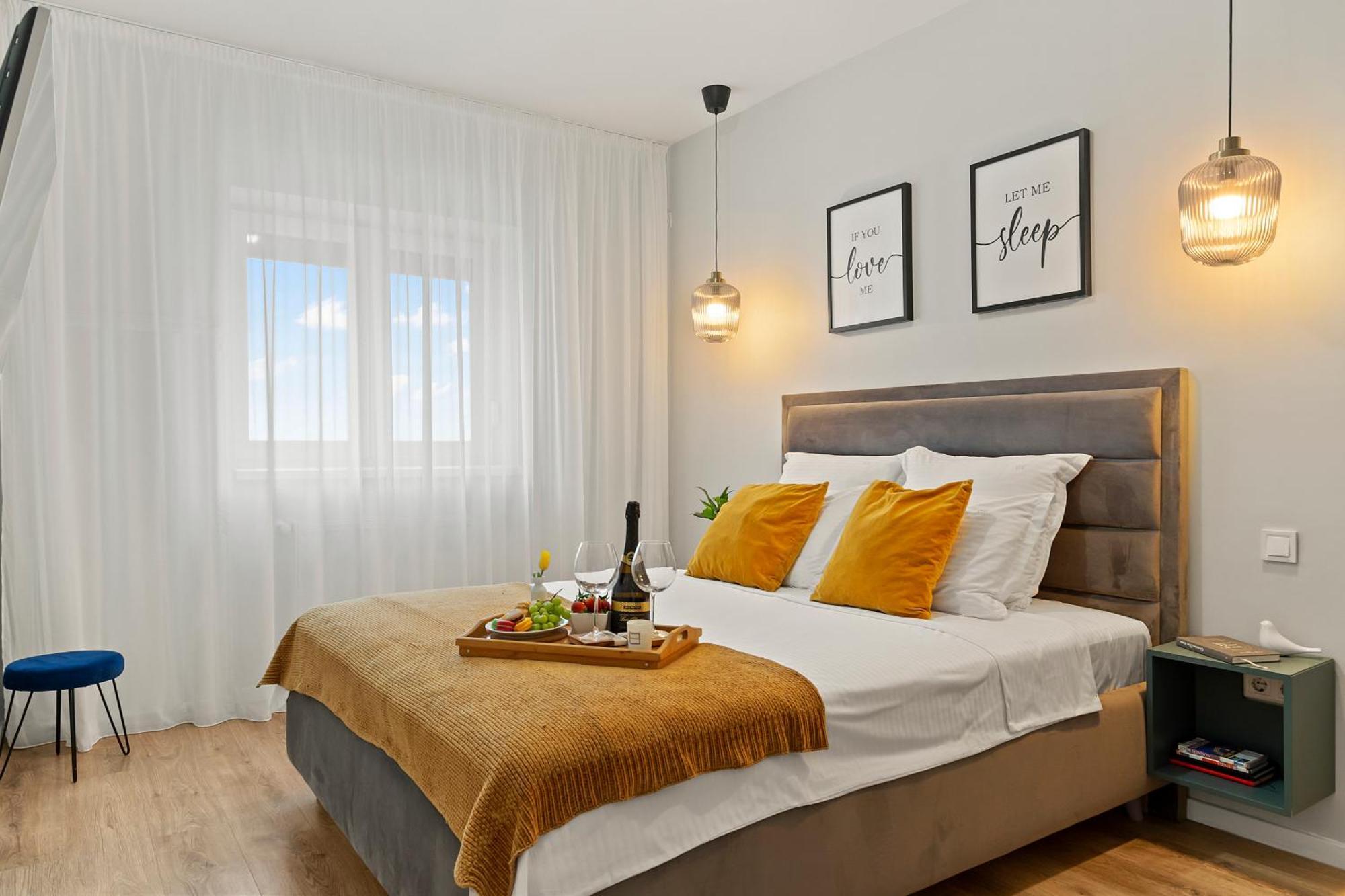 Mido Park Apartment With Private Parking & Self Check-In Бухарест Экстерьер фото
